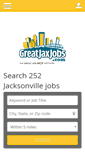 Mobile Screenshot of greatjaxjobs.com
